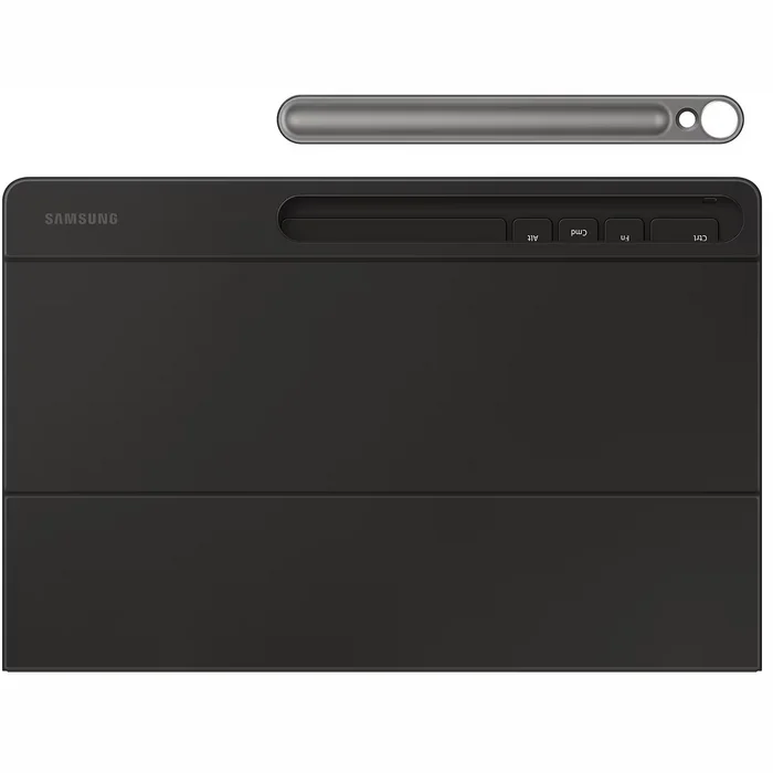 Somas un apvalki planšetdatoriem Samsung Galaxy Tab S10 FE+ Book Cover Keyboard Slim - AI Key Black